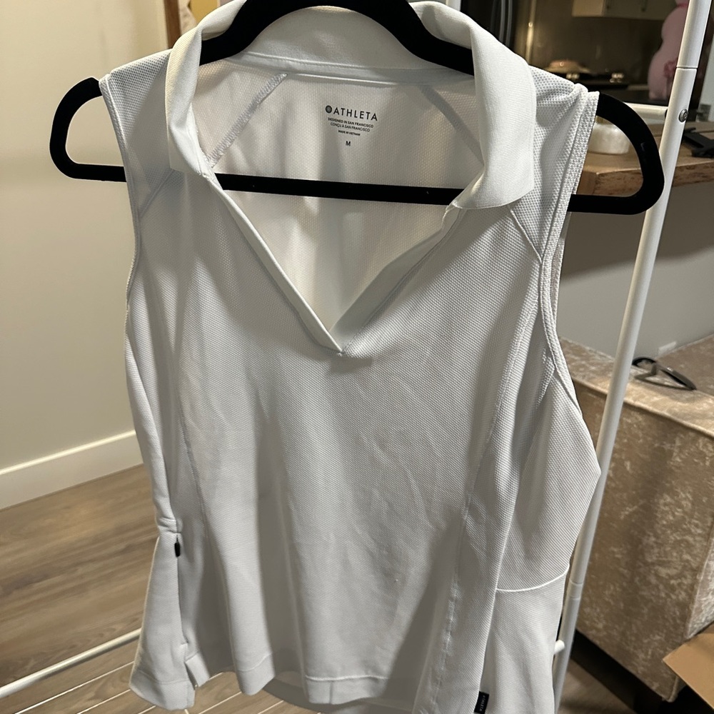 Ladies collared golf tank